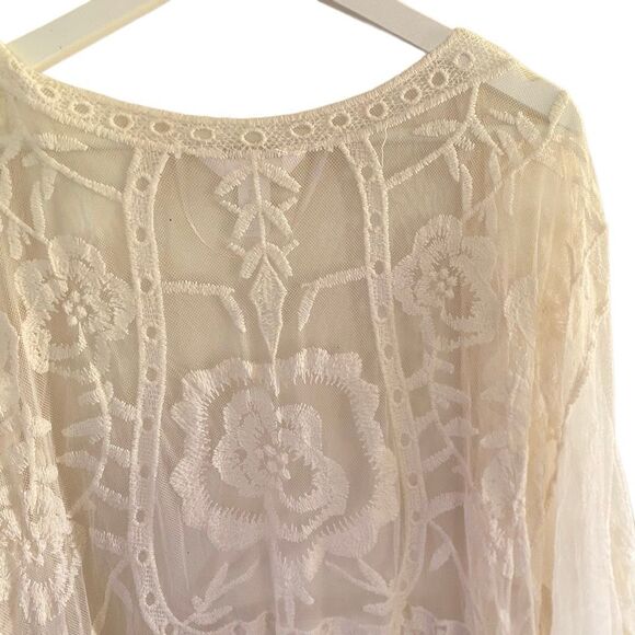 Lauren Conrad, full length, lace, floral cardigan, fairy princess one-size-fits- - Picture 3 of 6